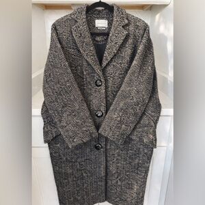 Isabel Marant Étoile Herringbone Wool Coat
